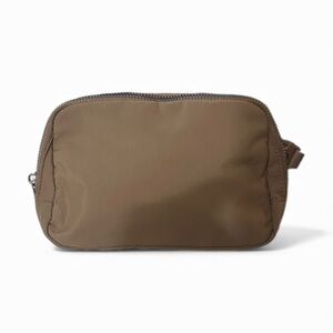 AMPERE CREATIONS Tan Belt Bag Fanny Pack